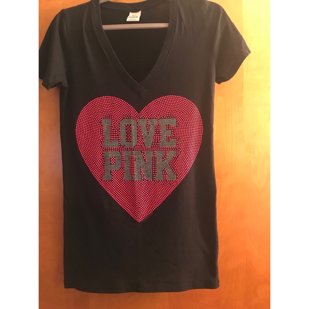 Women sequins PINK t-shirt